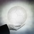football in hand