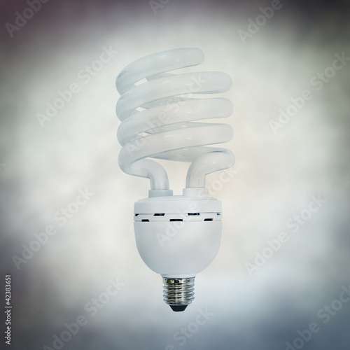 Foto: Fluorescent bulb Fluorescent bulb