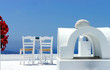 Santorini cosy terrace