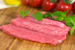 Foto: Kalbschnitzel, roh Kalbschnitzel, roh