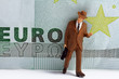 euro mit geschäftsmann