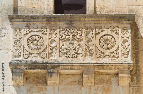 Foto: Town hall. Sternatia. Puglia. Italy. Town hall. Sternatia. Puglia. Italy.