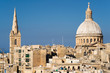 View over Valletta