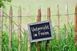 Unterricht im Freien