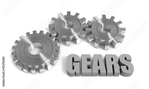 Illustration: Cogwheel gears Cogwheel gears