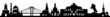 Dresden Skyline mit Wahrzeichen