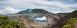 Panoramic view of Poas Volcano - 2012