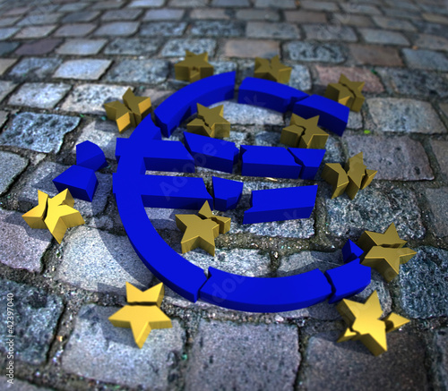 Illustration: Euro symbol 05 Euro symbol 05