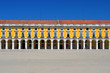 Colourful building facade in the Portuguese capital of Lisbon