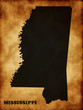 Illustration: Map of Mississippi Map of Mississippi