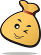 Vector: money bag money bag