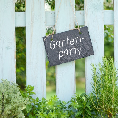 Foto: Gartenparty Gartenparty