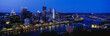 Photo: This is the Allegheny and Monongahela Rivers where they meet the Ohio River at dusk. This is the view from Mount Washington. This is the Allegheny and Monongahela Rivers where they meet the Ohio River at dusk. This is the view from Mount Washington.
