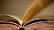 Close up of Holy Bible