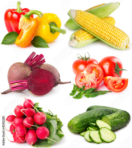 Photo: Collection of fresh vegetables Collection of fresh vegetables