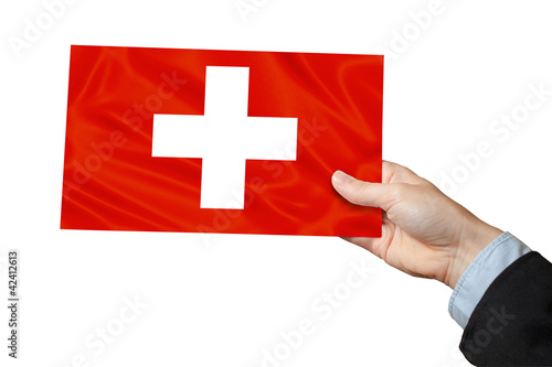 Foto: swiss flag swiss flag