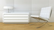 Kommode mit Sessel