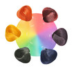 Hair Colors Set.