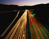 Photo: This is the San Diego Freeway also known as the 405. These are the streaked lights of the cars at night at rush hour. This is the San Diego Freeway also known as the 405. These are the streaked lights of the cars at night at rush hour.