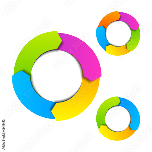Vector: Circle diagram Circle diagram