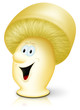 Weißer Champignon