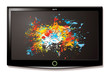 LCD TV Splat screen