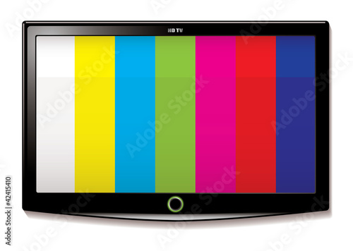 Vektor: LCD TV Test screen LCD TV Test screen