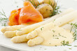 Spargel mit Lachs