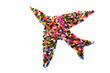 Foto: Airplane symbol Airplane symbol