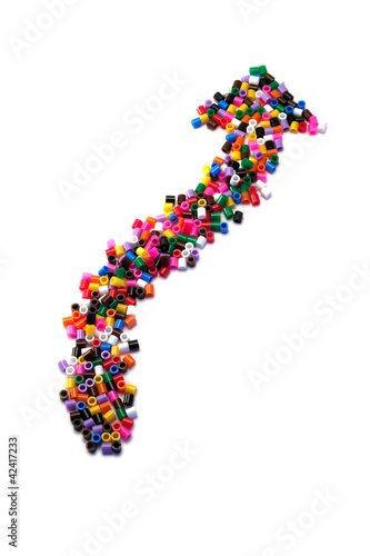 Foto: Curved arrow symbol Curved arrow symbol