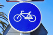 motorcycle lane sign
