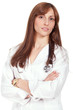 female doctor standing with arms crossed