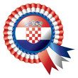Croatia Rosette flag