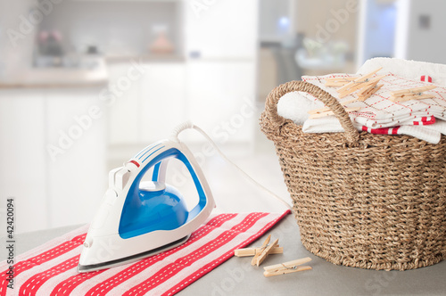 Photo: Laundry In Kitchen Setting Laundry In Kitchen Setting