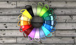 colourful teatime
