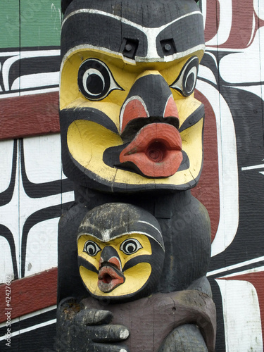 Foto: Totem Victoria BC Totem Victoria BC