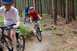 Family biking