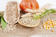 Photo: Mixture of legumes and cereals Mixture of legumes and cereals