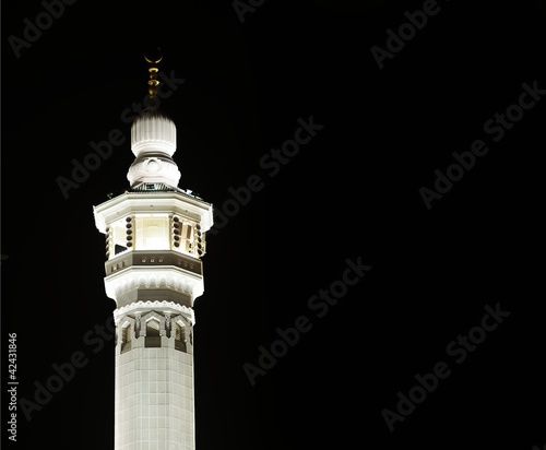 Photo: Makkah Kaaba minarets Makkah Kaaba minarets
