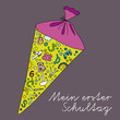 Schultüte zum Schulanfang