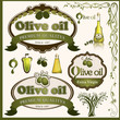 Label and elements for product olive oil