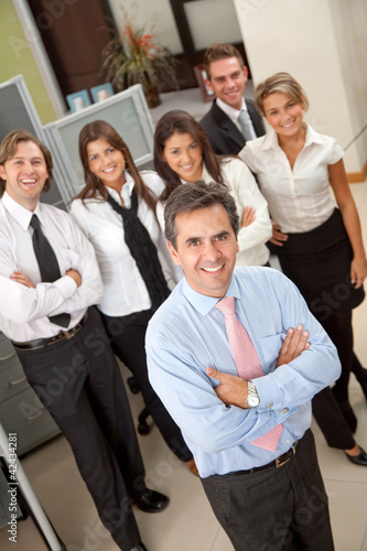 Foto: Business group at the office Business group at the office