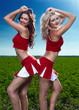 Foto: two beauty cheerleader two beauty cheerleader