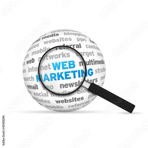 Illustration: Web Marketing Web Marketing