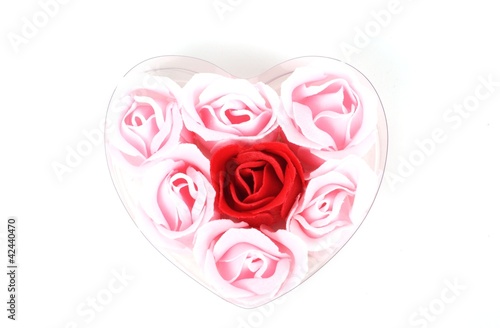 Photo: Hearts of soap Hearts of soap