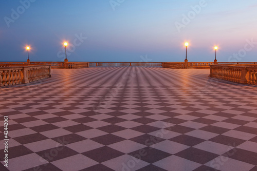 Photo: Terrasse Mascagni in Livorno Terrasse Mascagni in Livorno