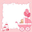 Vector: Baby Shower card. Baby Shower card.