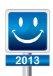 Illustration: panneau 2013 smiley panneau 2013 smiley