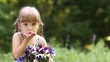 Girl sent air kiss