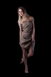 Foto: Pretty young woman in dress Pretty young woman in dress